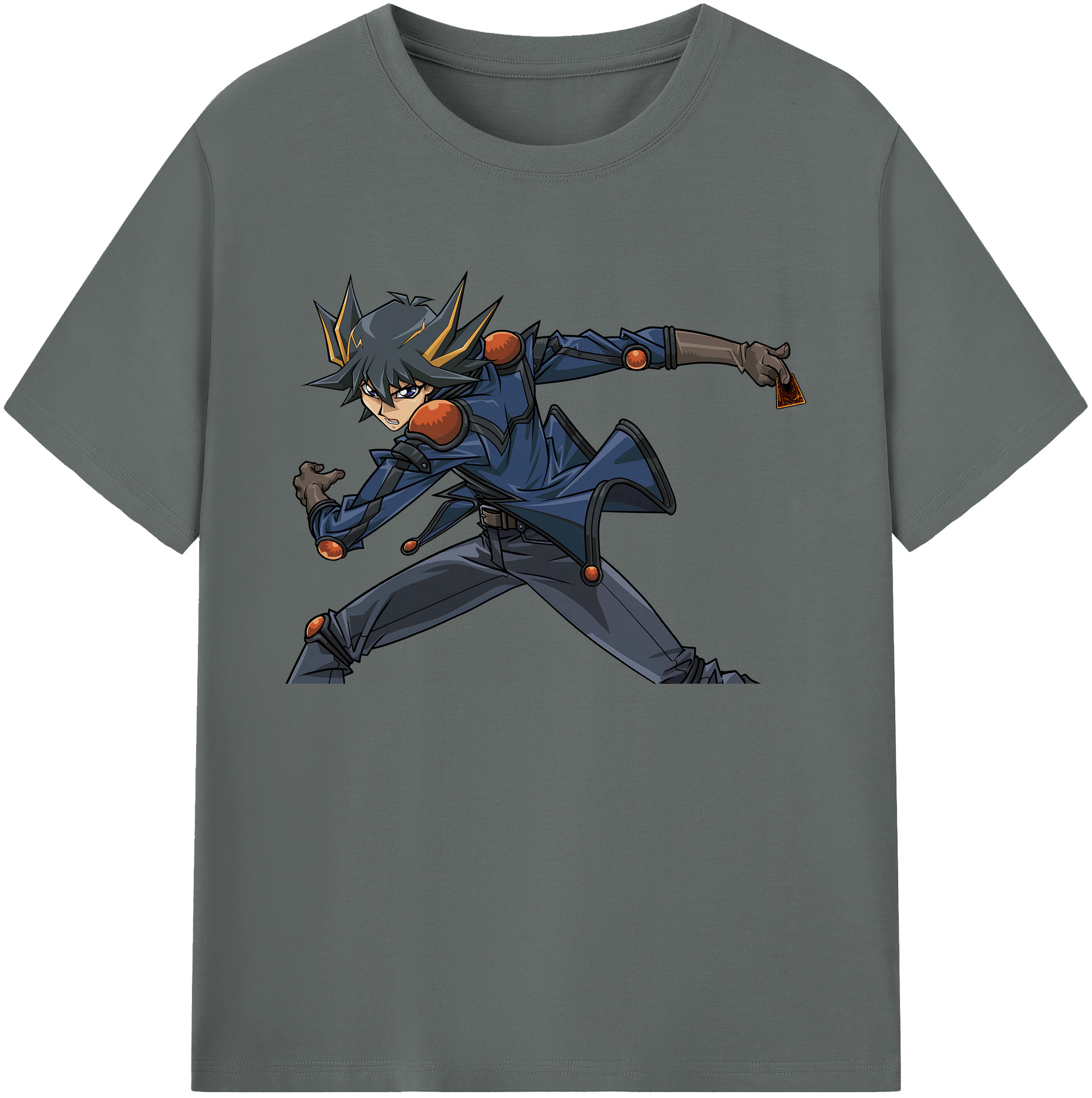 （画像用） 遊☆戯☆王 Yu-Gi-Oh! 綿100％ メンズ半袖Tシャツ｜肌触りやわらか＆通気性